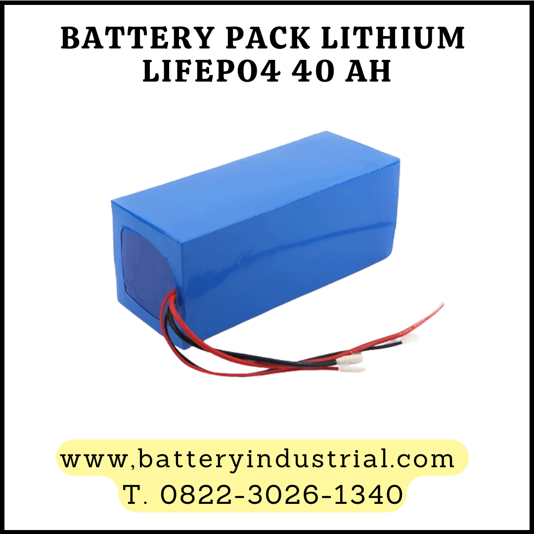 BATTERY PACK LITHIUM LIFEPO4 40AH